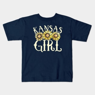 Kansas Girl Kids T-Shirt